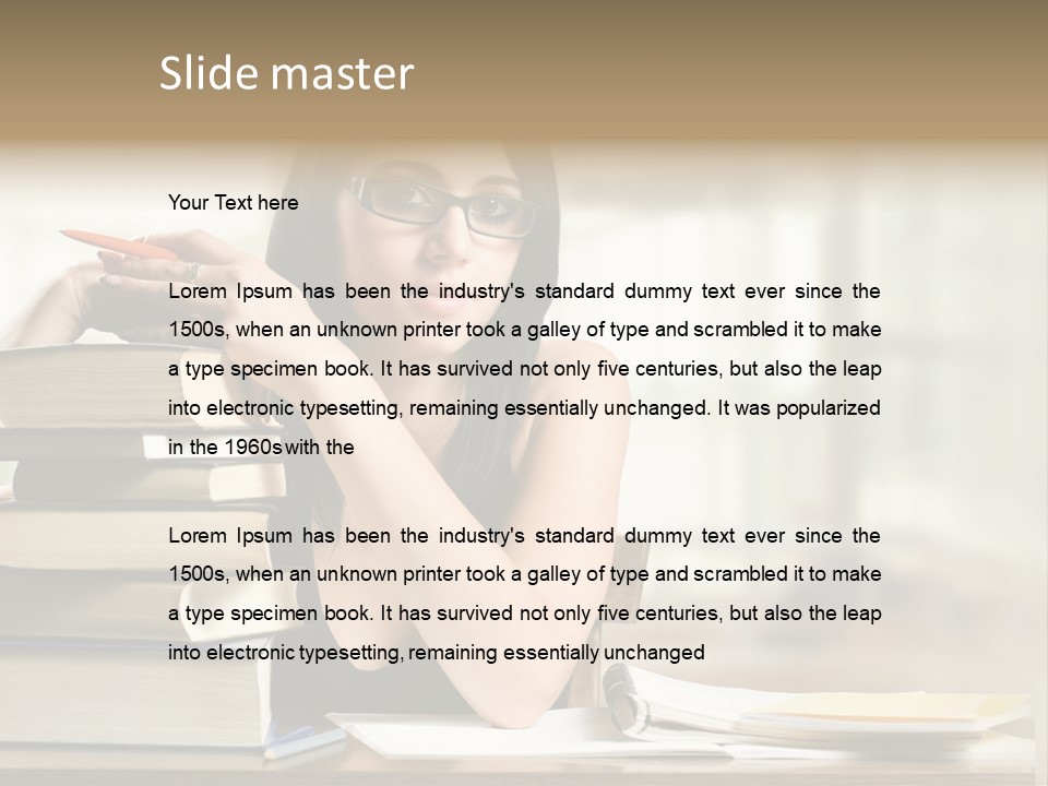 Therapy Natural Purity PowerPoint Template