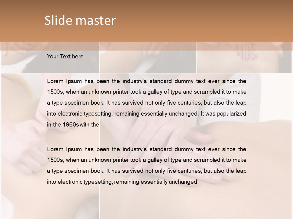 Therapy Natural Purity PowerPoint Template