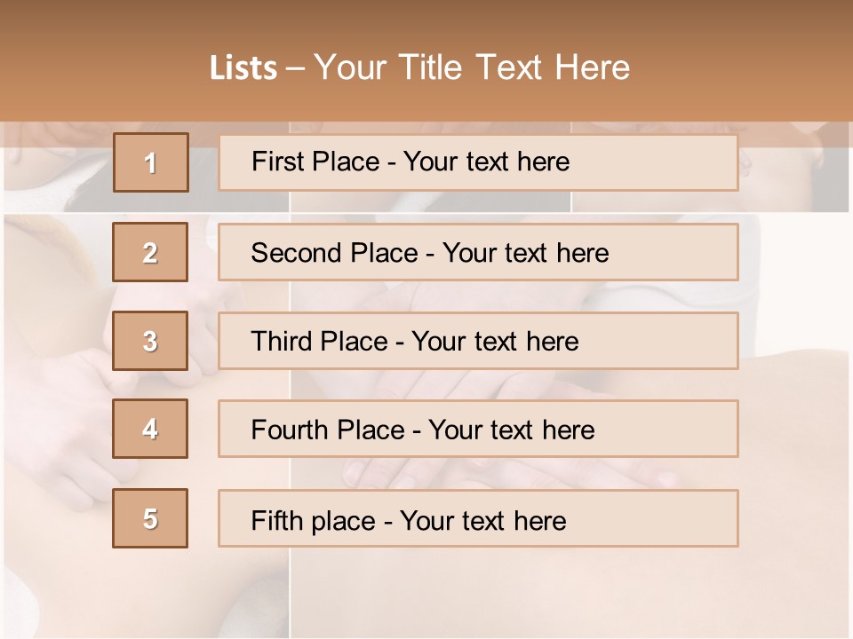 Therapy Natural Purity PowerPoint Template