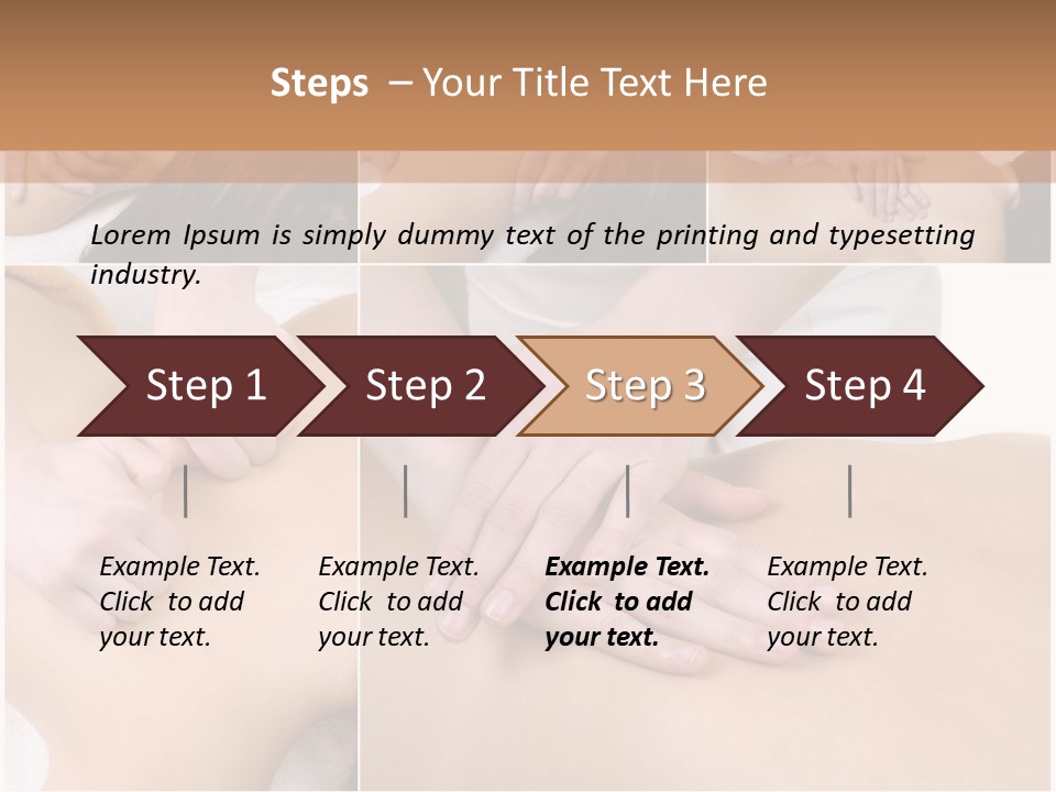 Therapy Natural Purity PowerPoint Template