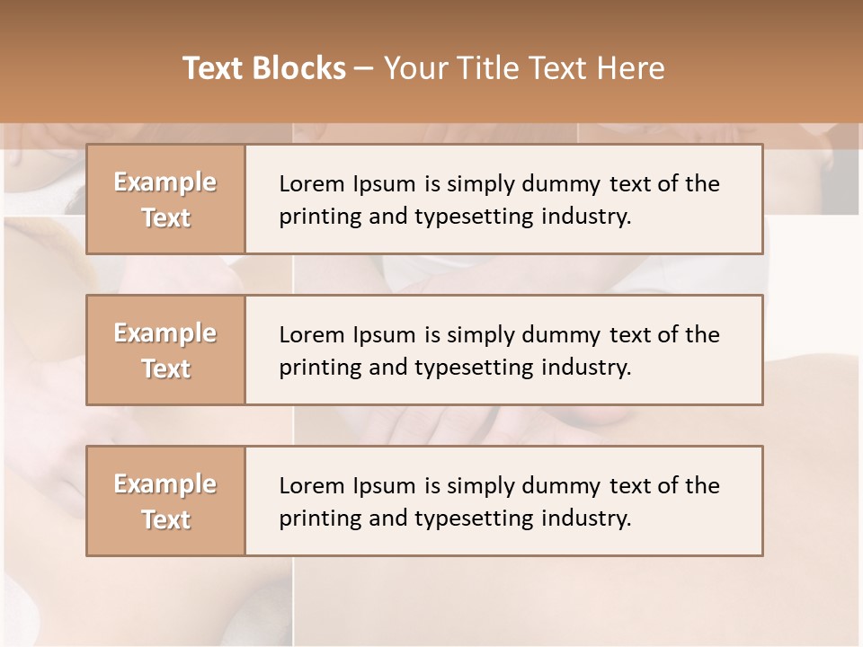 Therapy Natural Purity PowerPoint Template