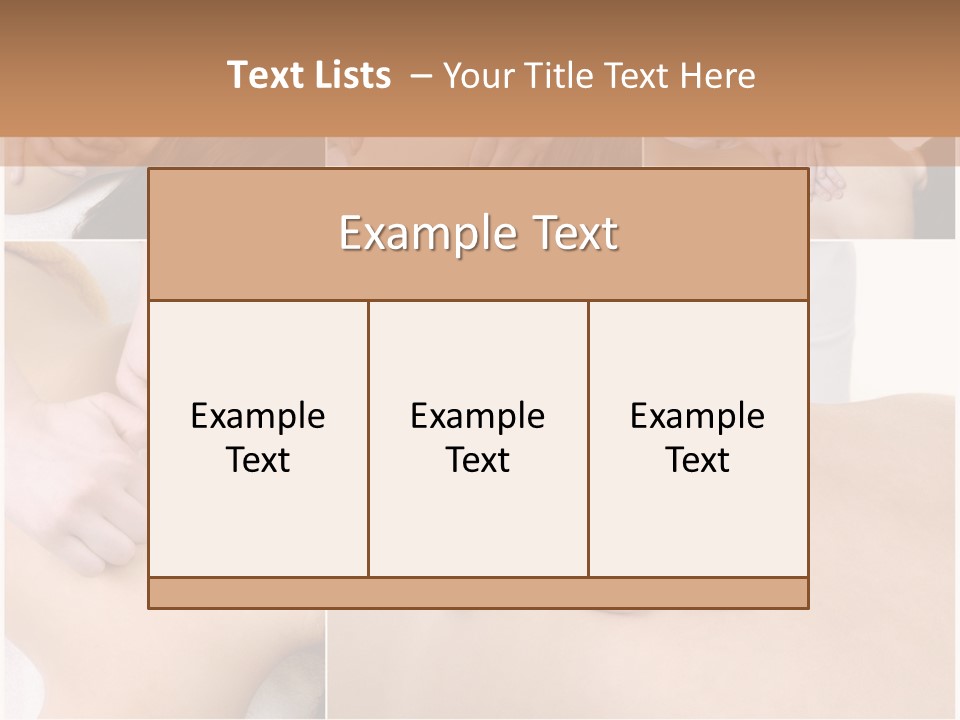 Therapy Natural Purity PowerPoint Template