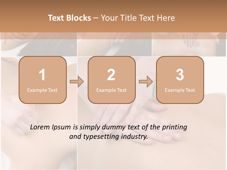 Therapy Natural Purity PowerPoint Template
