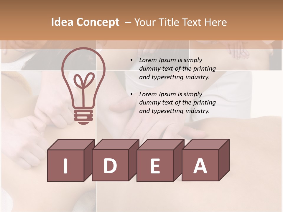 Therapy Natural Purity PowerPoint Template