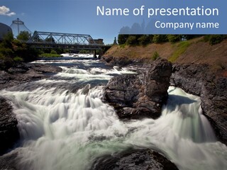 Sky Hills Washington PowerPoint Template