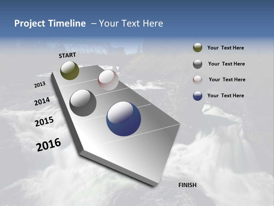 Sky Hills Washington PowerPoint Template