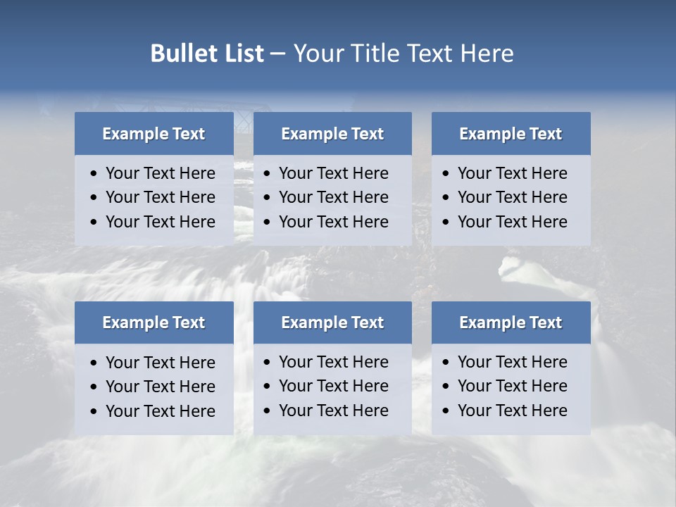 Sky Hills Washington PowerPoint Template