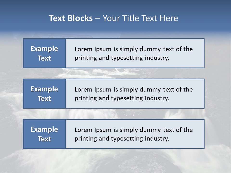 Sky Hills Washington PowerPoint Template