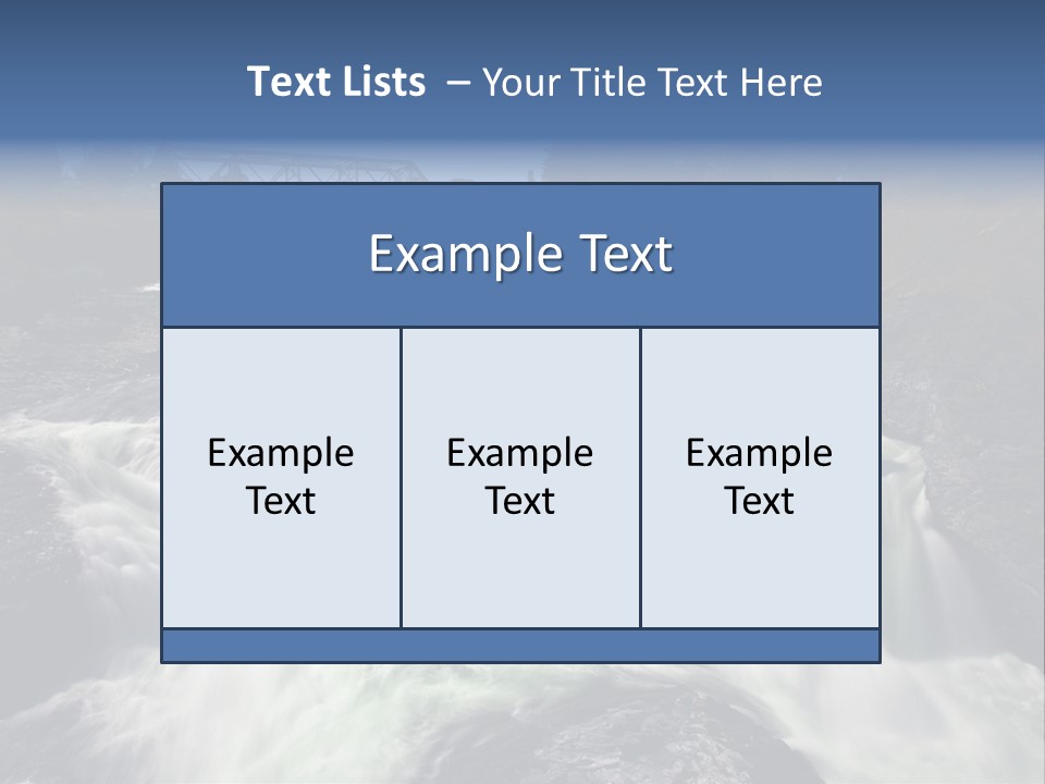 Sky Hills Washington PowerPoint Template