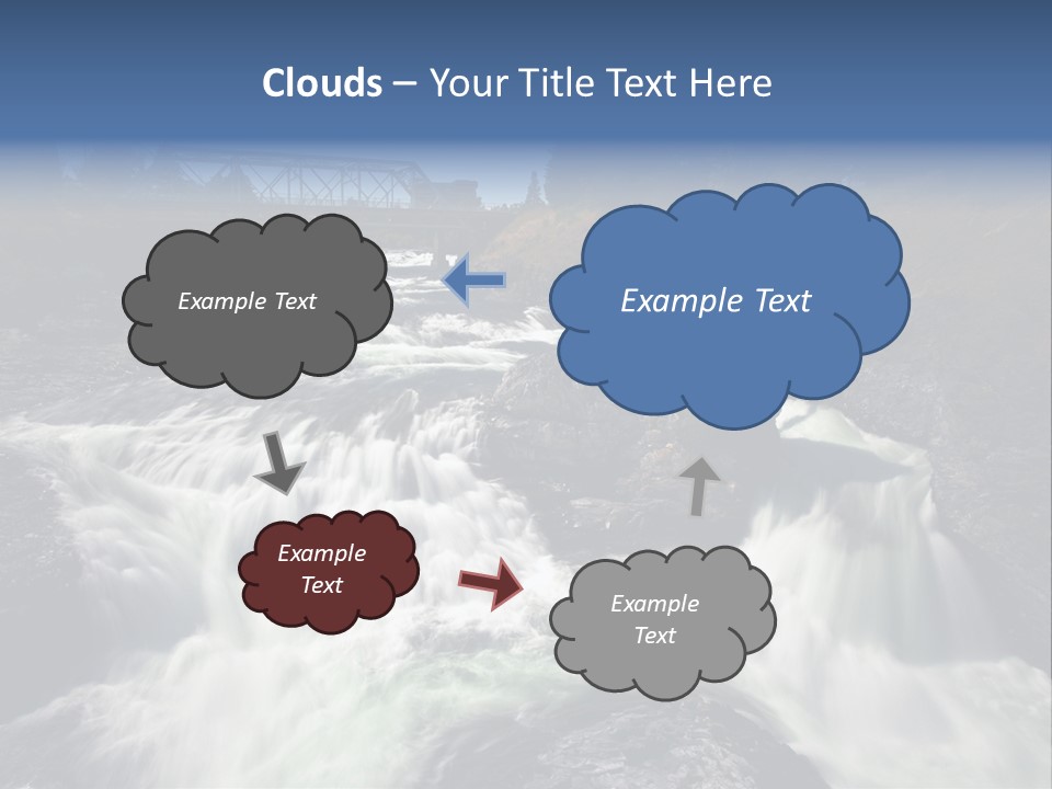 Sky Hills Washington PowerPoint Template