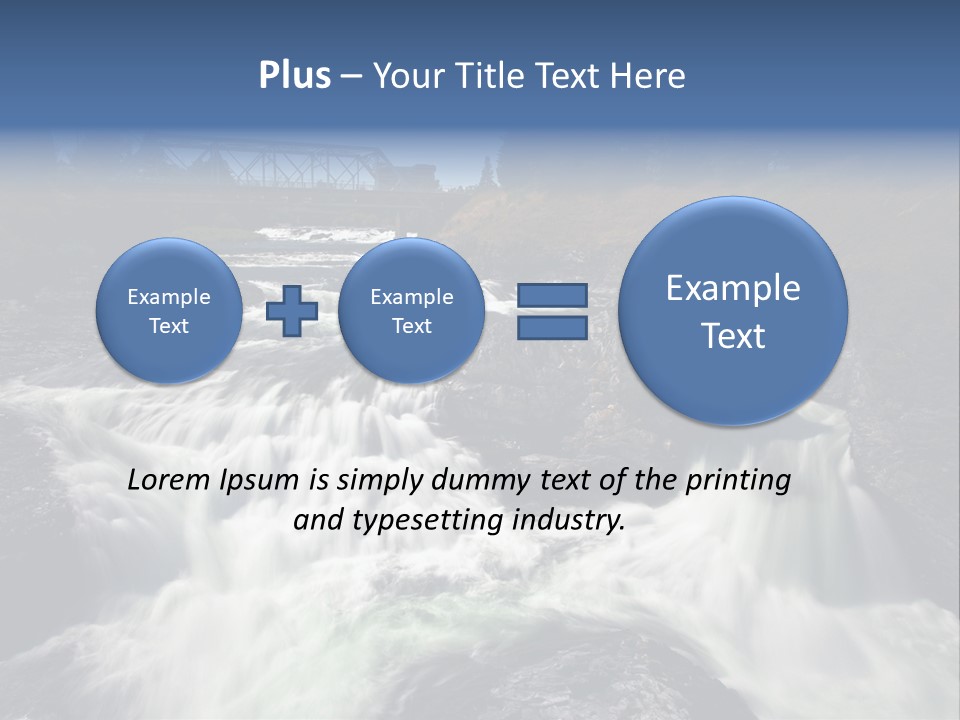 Sky Hills Washington PowerPoint Template