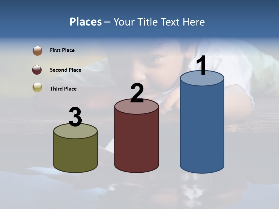 Outdoors Small Happiness PowerPoint Template