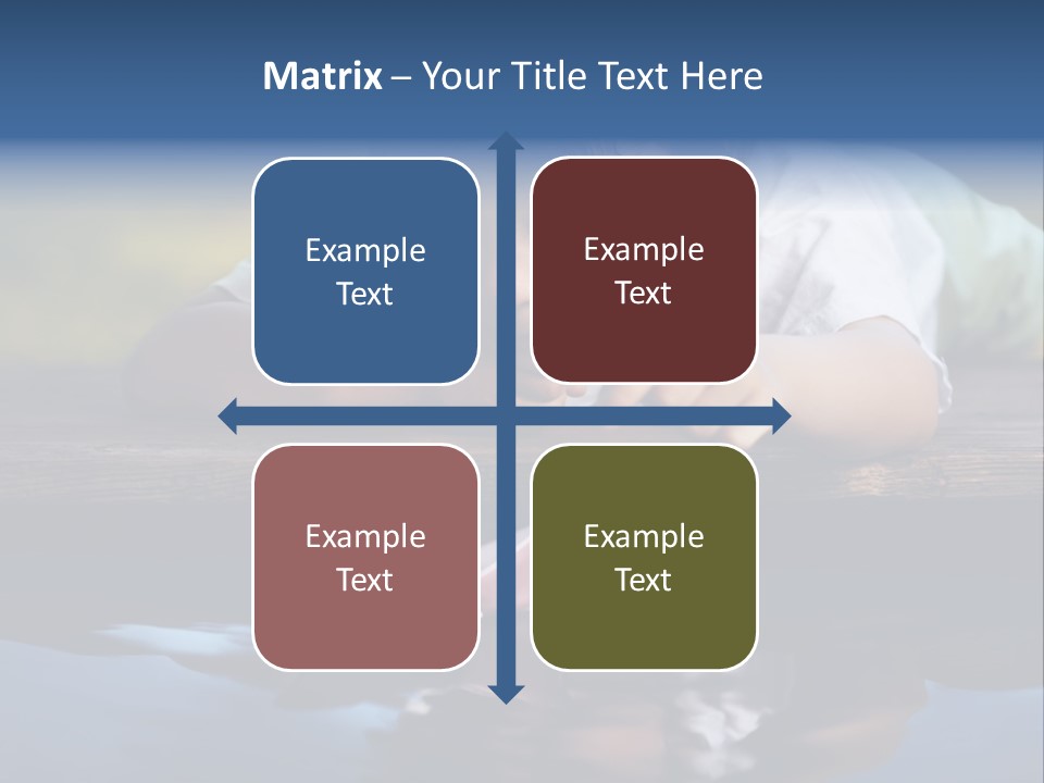 Outdoors Small Happiness PowerPoint Template