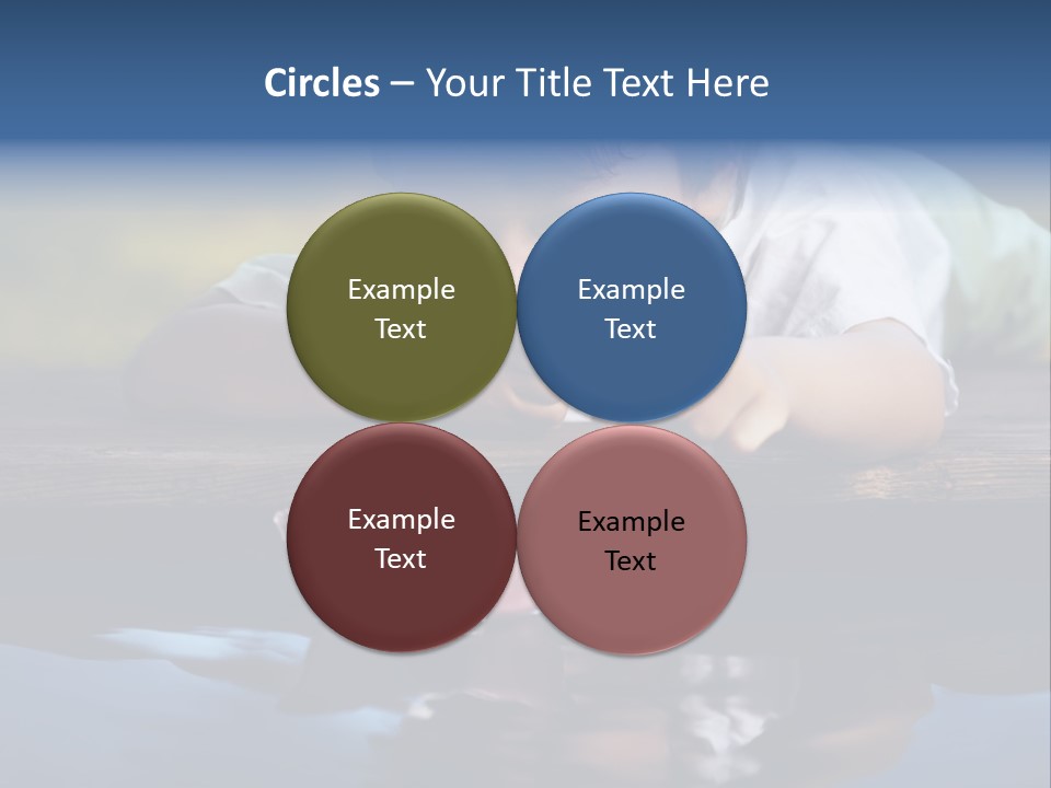 Outdoors Small Happiness PowerPoint Template