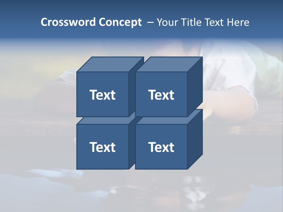Outdoors Small Happiness PowerPoint Template