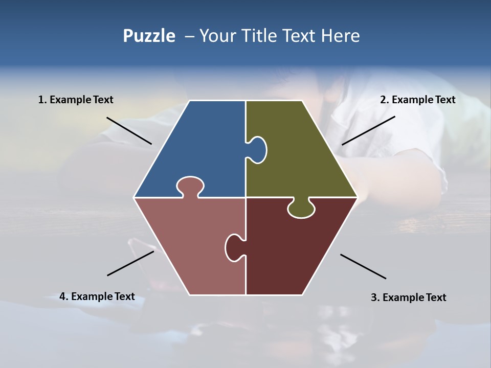 Outdoors Small Happiness PowerPoint Template