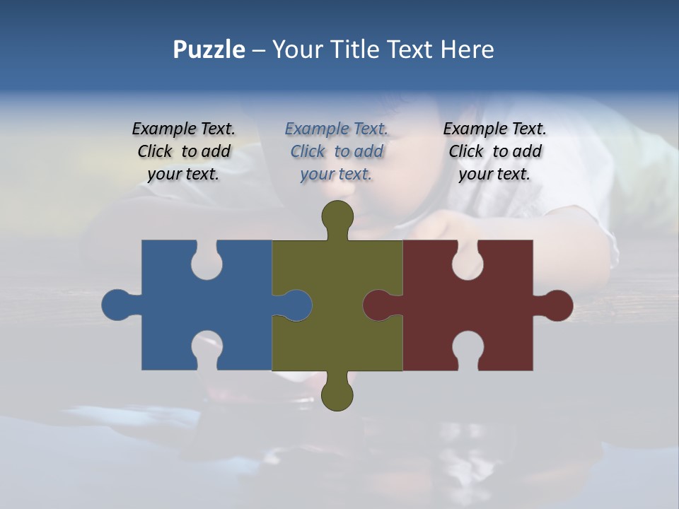 Outdoors Small Happiness PowerPoint Template