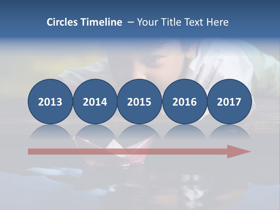 Outdoors Small Happiness PowerPoint Template