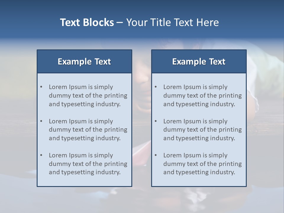 Outdoors Small Happiness PowerPoint Template