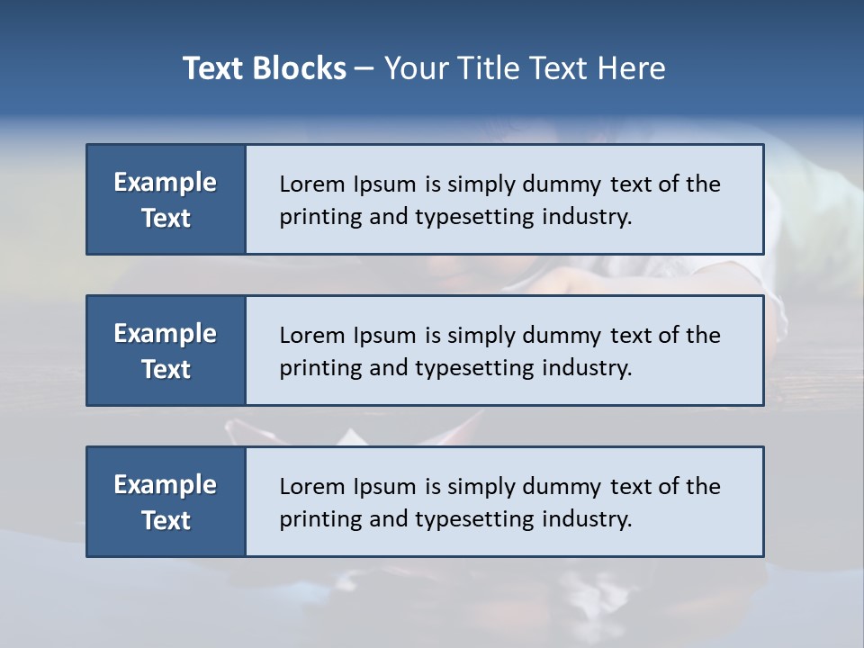 Outdoors Small Happiness PowerPoint Template