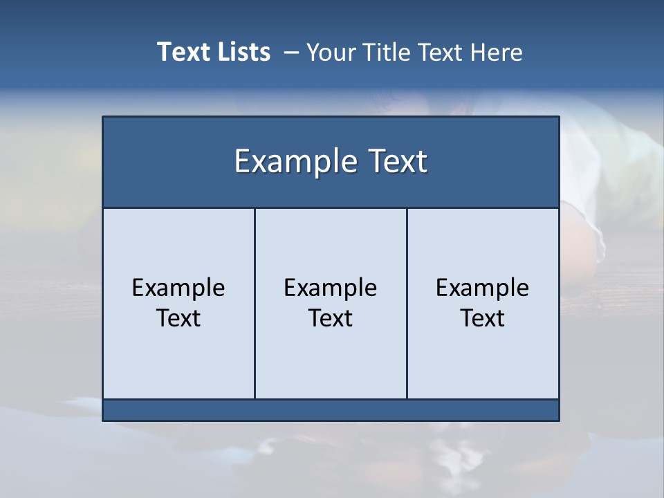 Outdoors Small Happiness PowerPoint Template