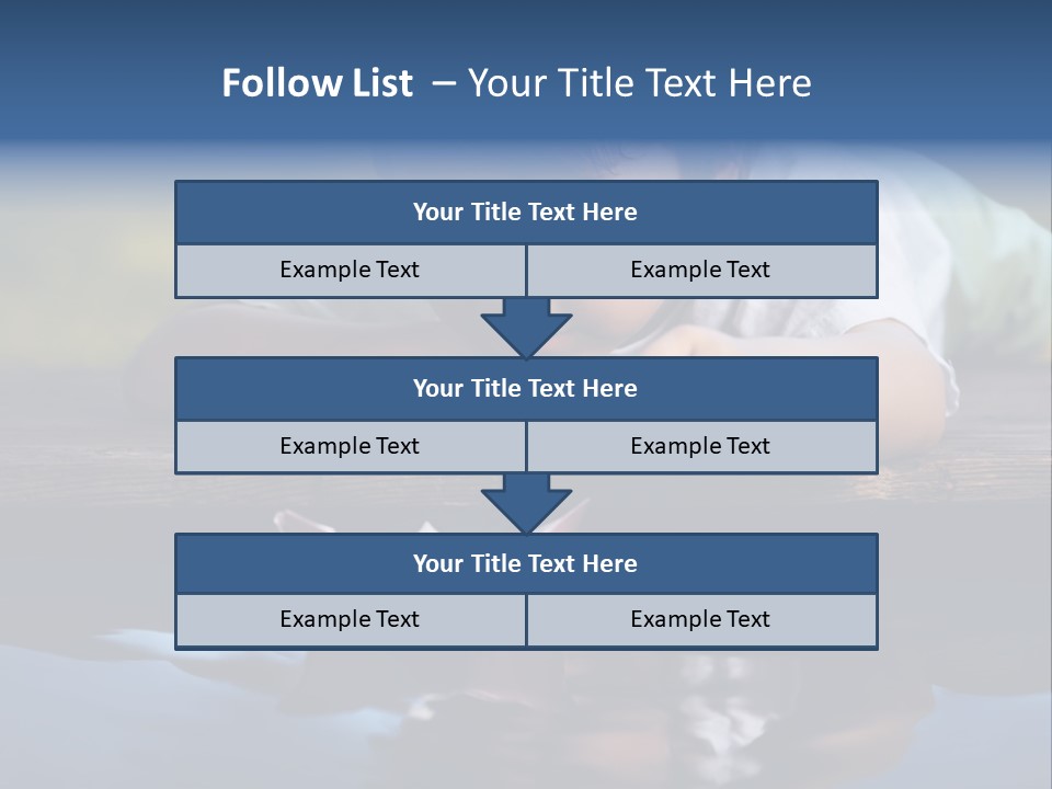 Outdoors Small Happiness PowerPoint Template