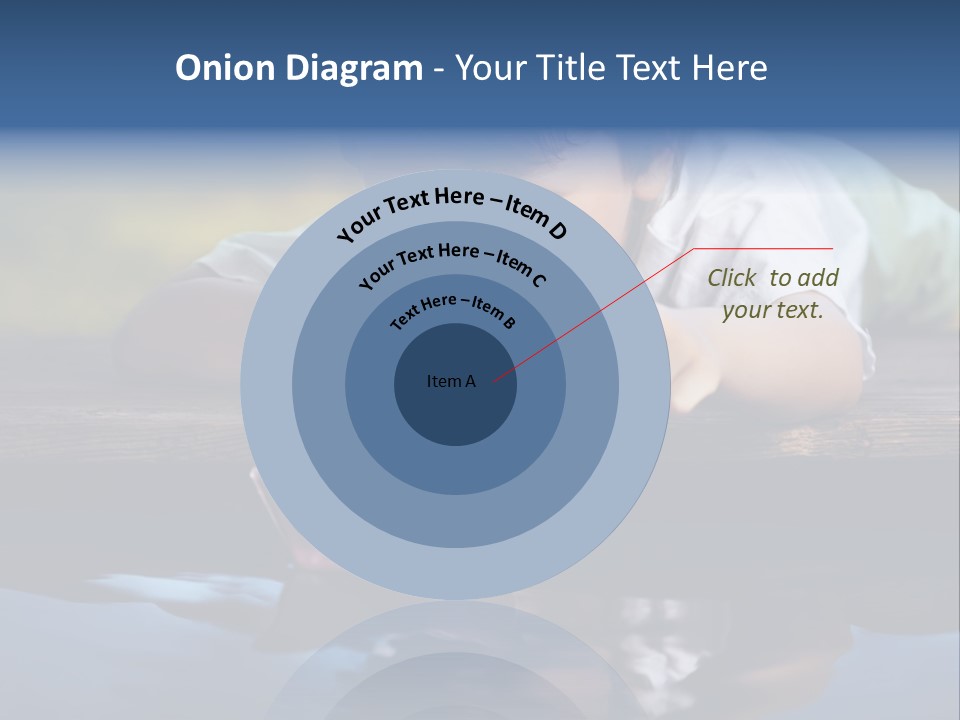 Outdoors Small Happiness PowerPoint Template