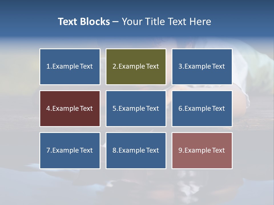 Outdoors Small Happiness PowerPoint Template