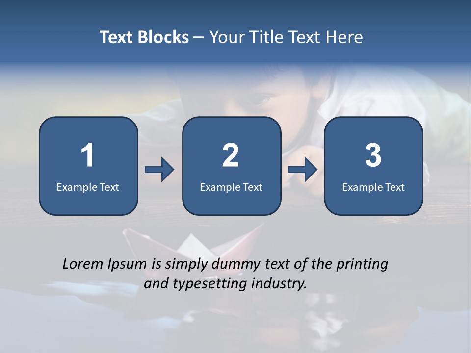 Outdoors Small Happiness PowerPoint Template