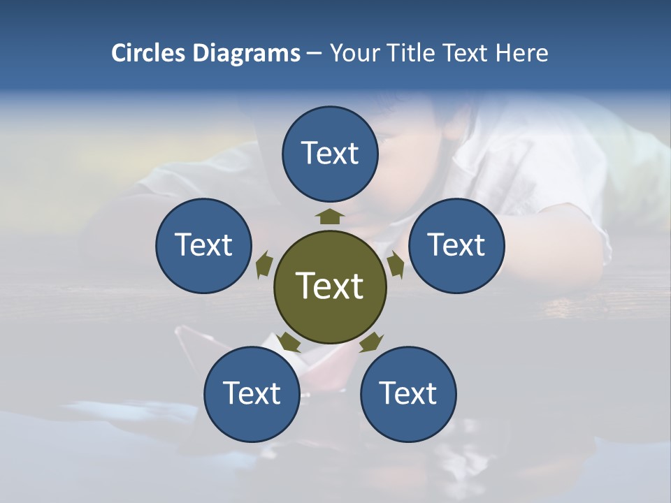 Outdoors Small Happiness PowerPoint Template