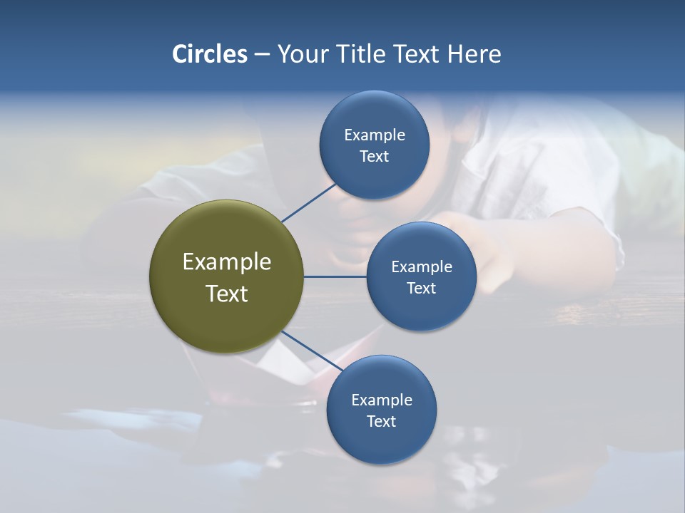Outdoors Small Happiness PowerPoint Template