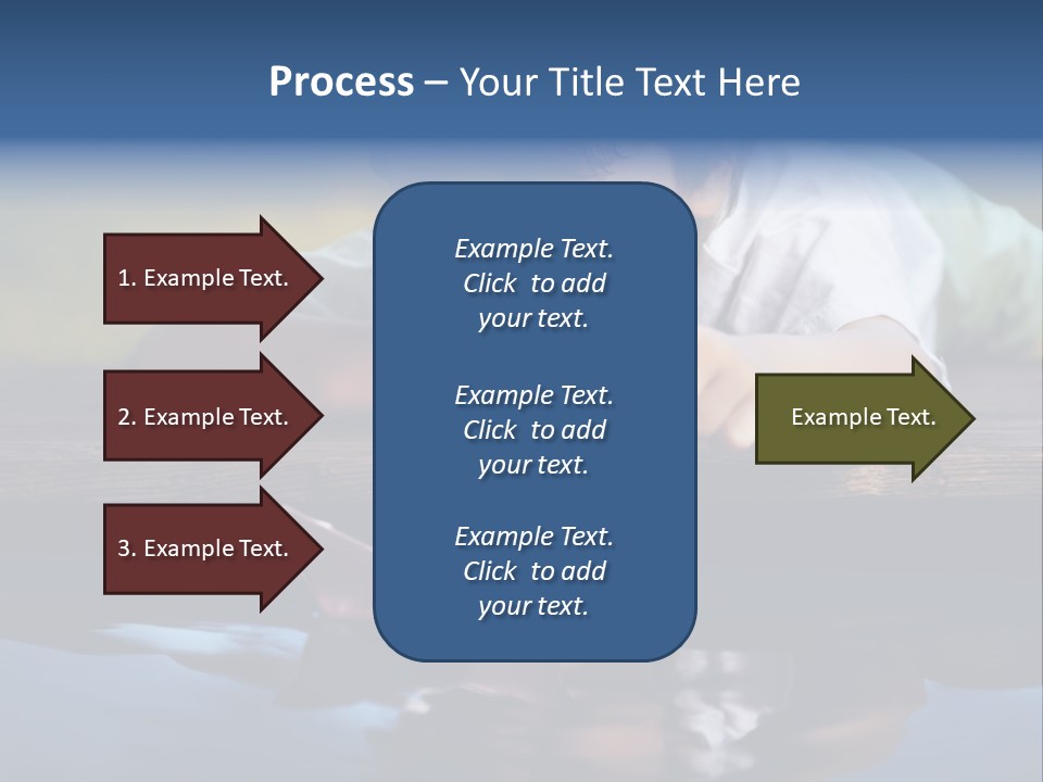 Outdoors Small Happiness PowerPoint Template