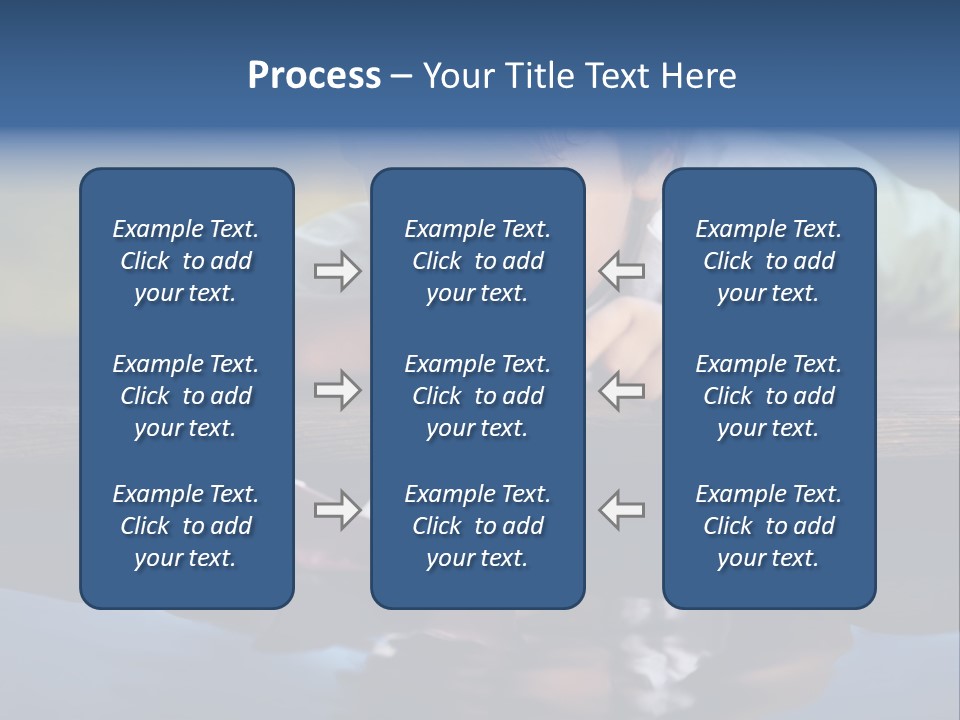 Outdoors Small Happiness PowerPoint Template