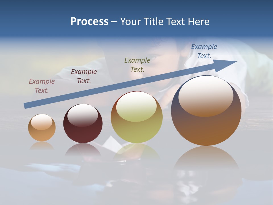 Outdoors Small Happiness PowerPoint Template