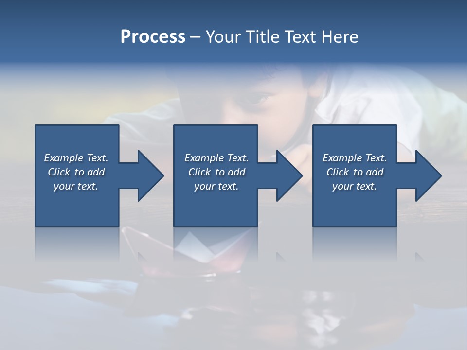 Outdoors Small Happiness PowerPoint Template