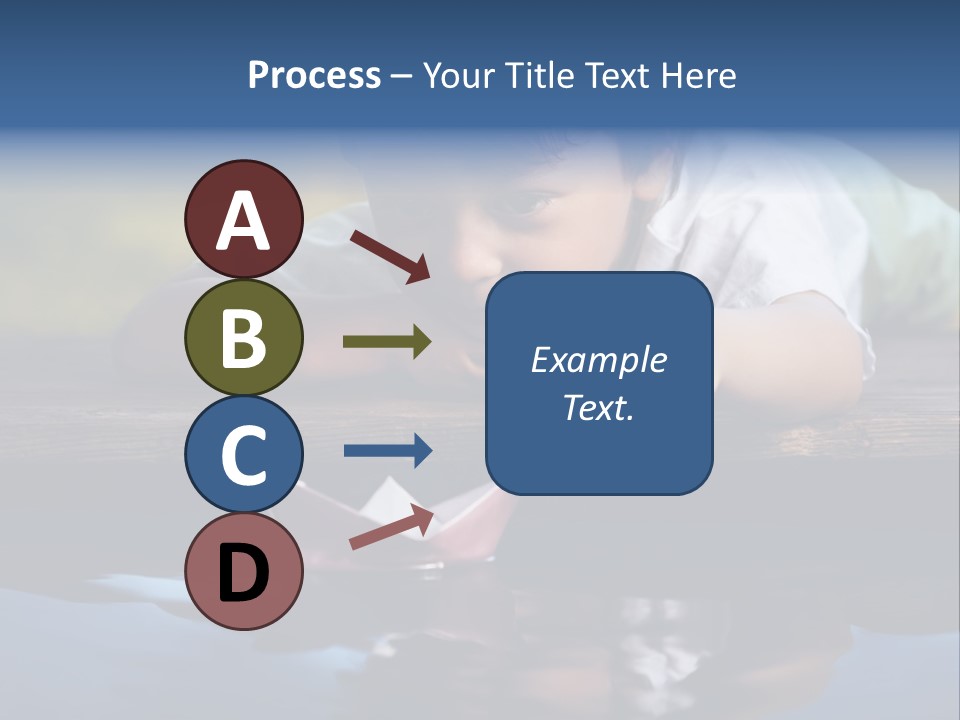 Outdoors Small Happiness PowerPoint Template