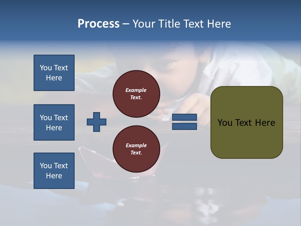 Outdoors Small Happiness PowerPoint Template