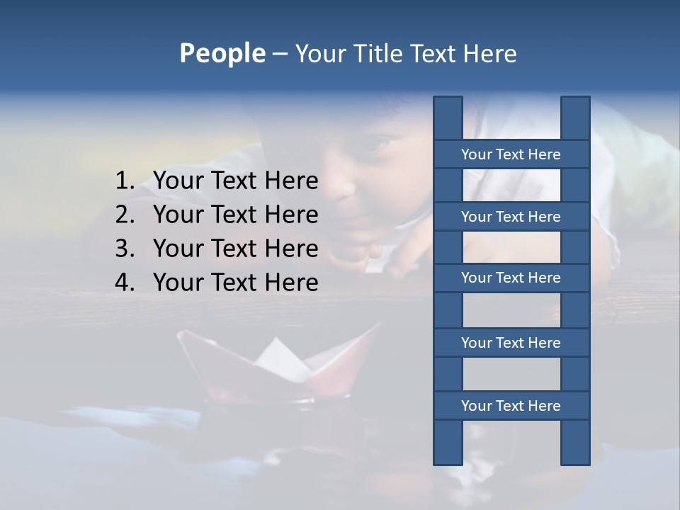 Outdoors Small Happiness PowerPoint Template