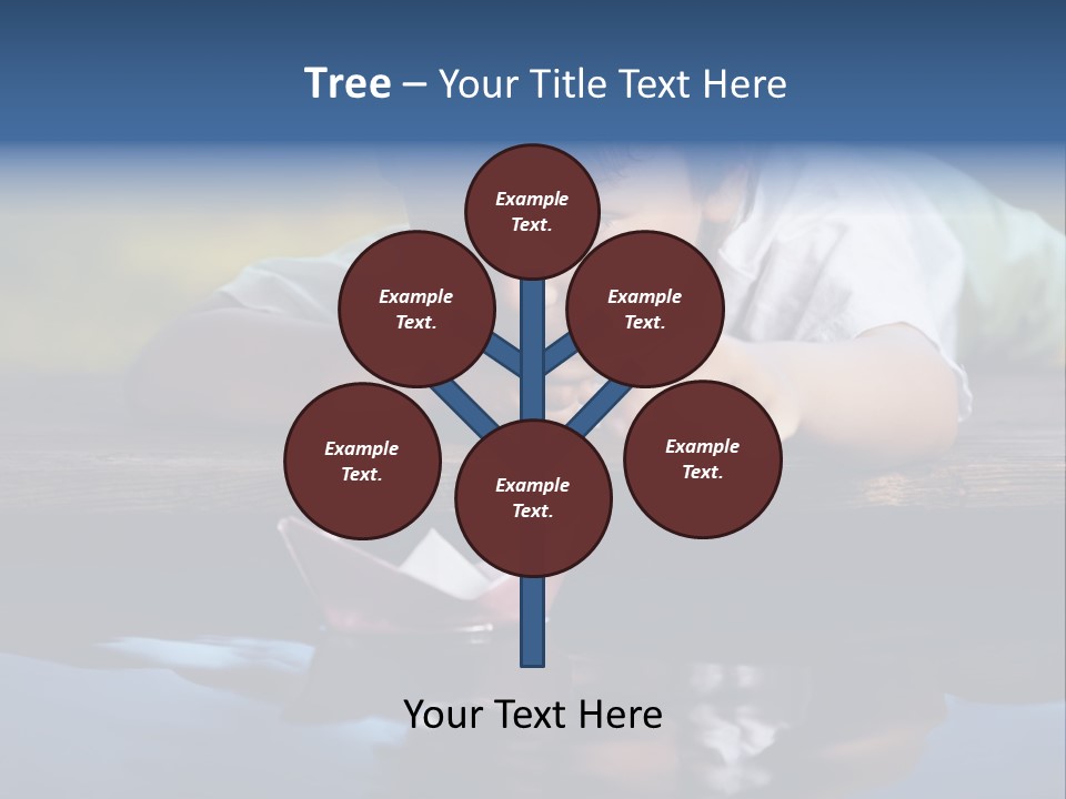 Outdoors Small Happiness PowerPoint Template