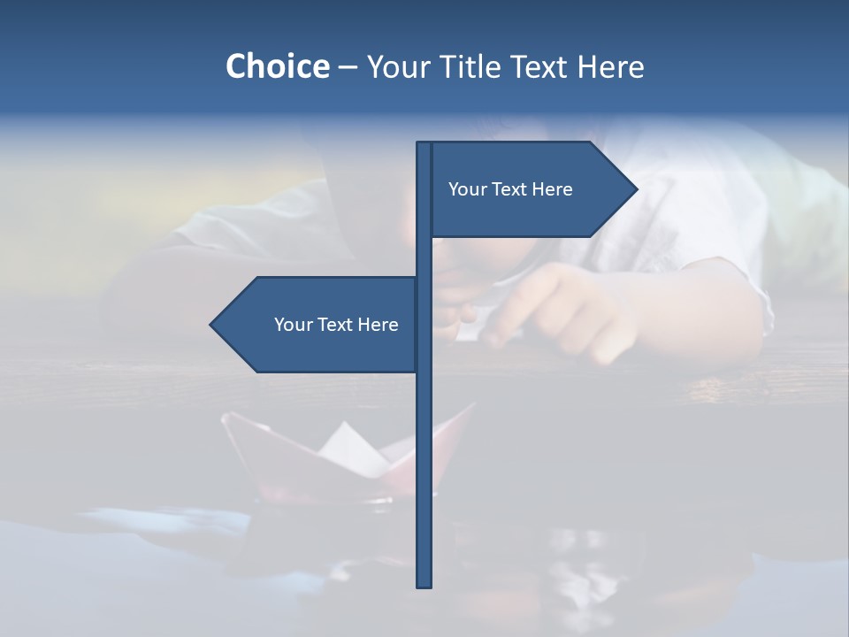 Outdoors Small Happiness PowerPoint Template