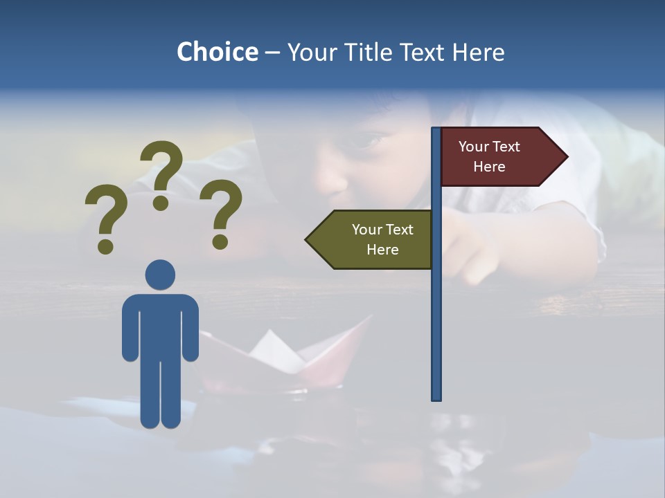 Outdoors Small Happiness PowerPoint Template