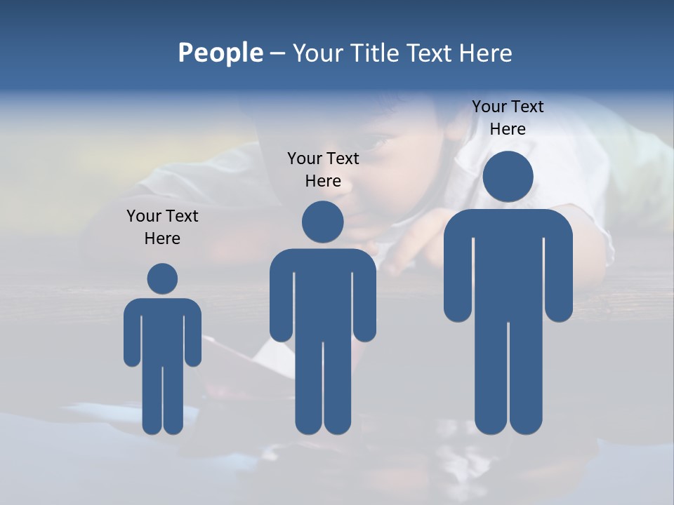 Outdoors Small Happiness PowerPoint Template