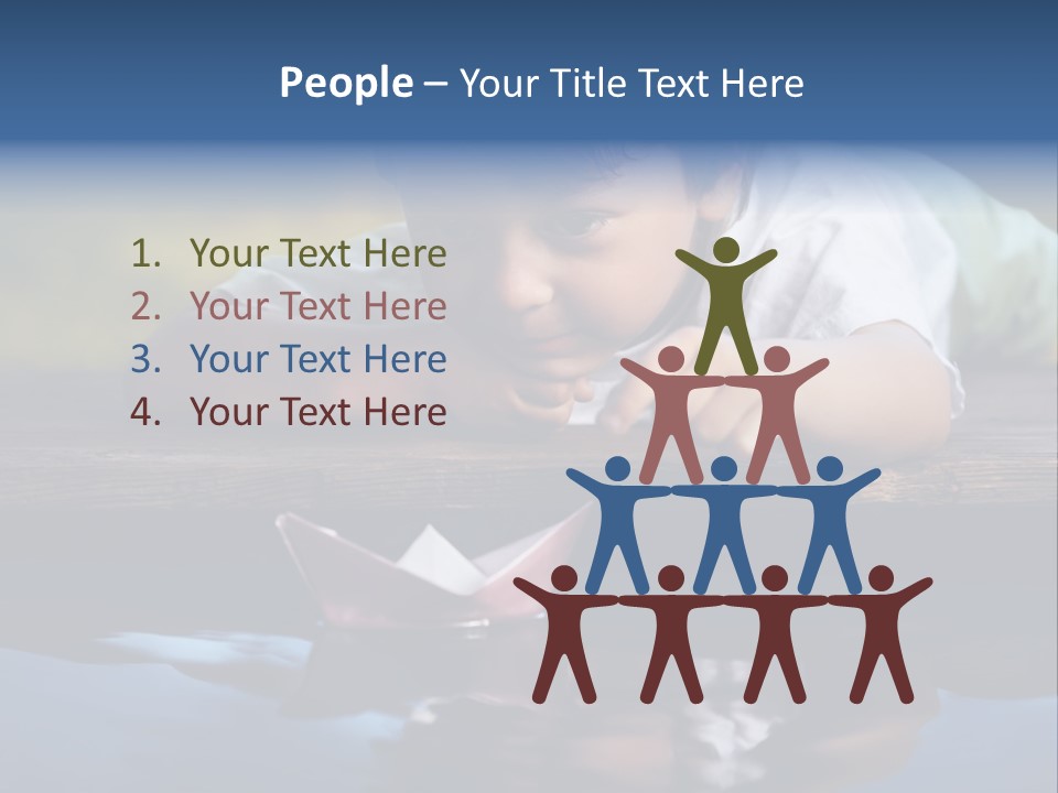 Outdoors Small Happiness PowerPoint Template