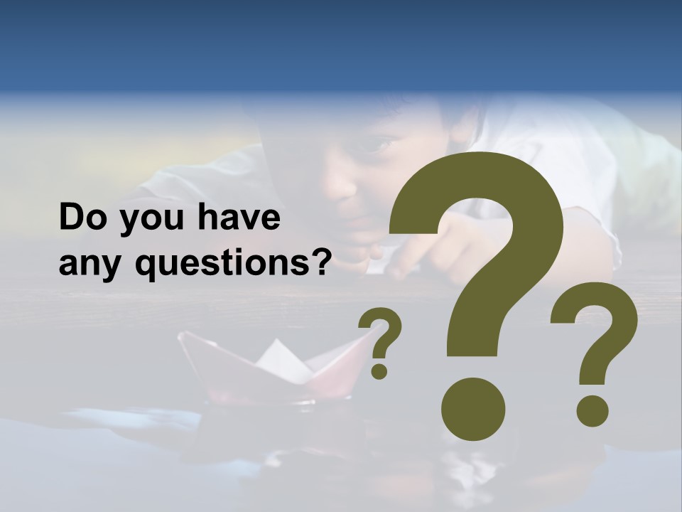 Outdoors Small Happiness PowerPoint Template