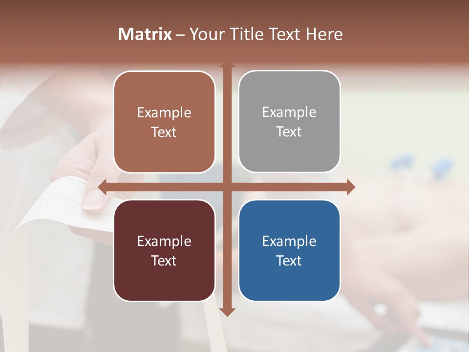 Medical Doctor Graph PowerPoint Template