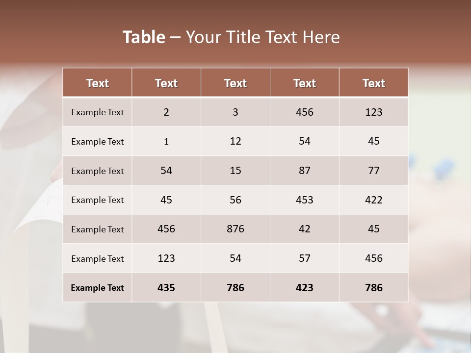 Medical Doctor Graph PowerPoint Template
