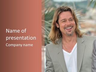 Celebrity Talent Cannes Film Festival PowerPoint Template