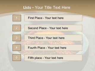Cooking Rustic Colorful PowerPoint Template