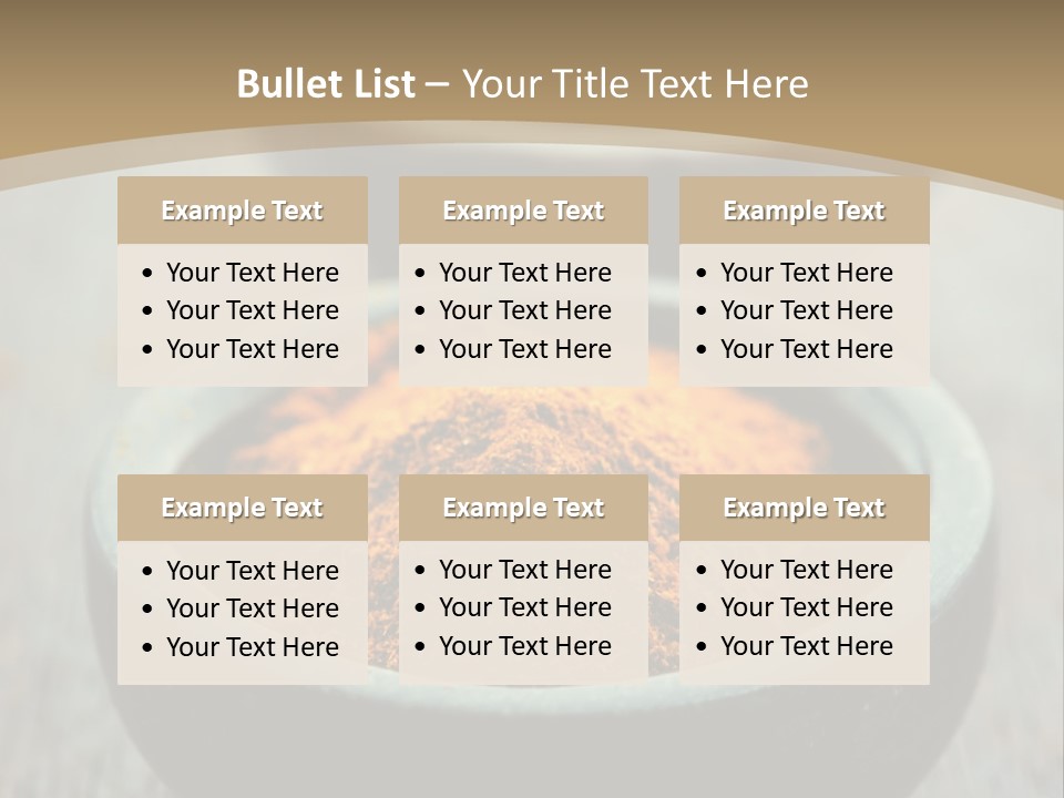 Cooking Rustic Colorful PowerPoint Template