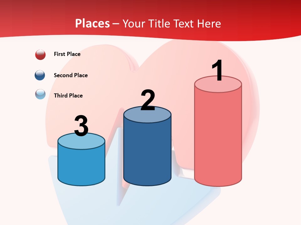 Romance Healthcare Red PowerPoint Template